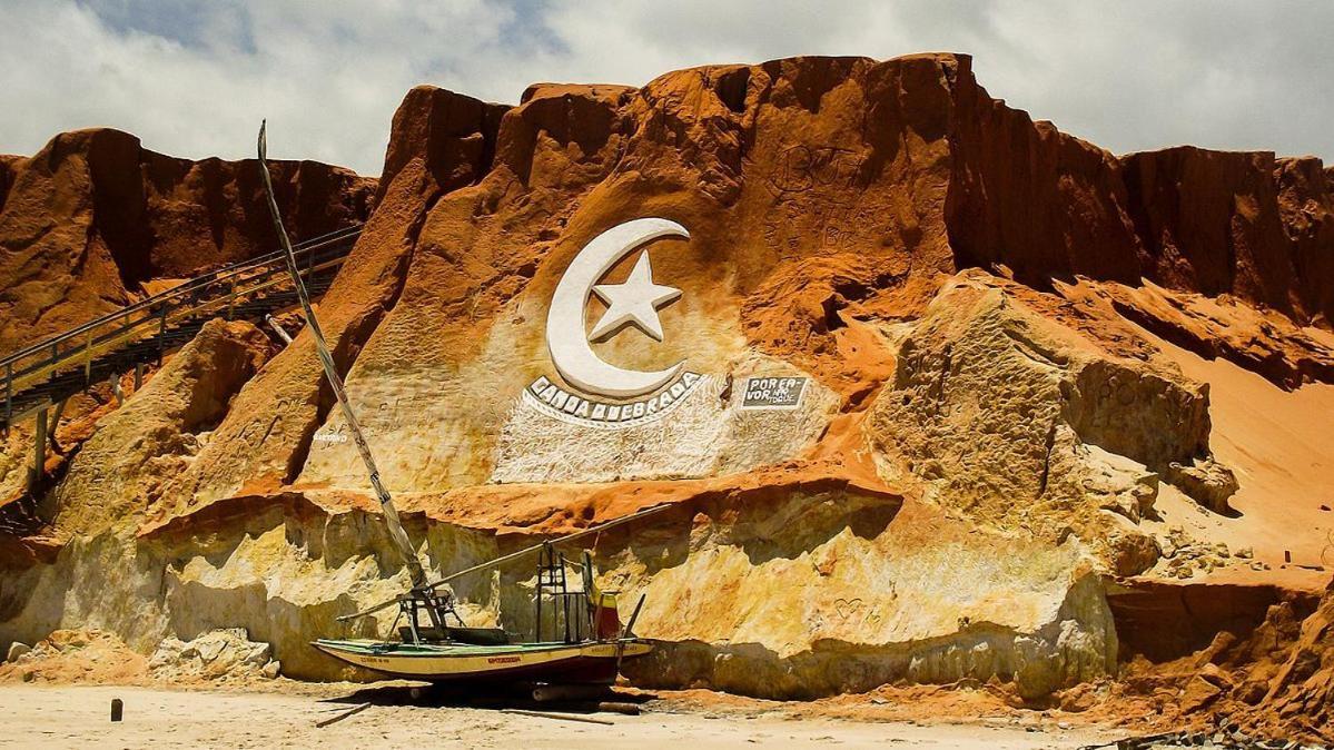 Pousada Brisa Da Canoa Canoa Quebrada Exteriör bild